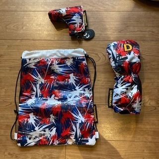 ラウドマウス　キャディーバッグ&靴入れ、ヘッドカバー