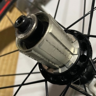 シマノフリー　700C カーボンホイール　ロードバイク　