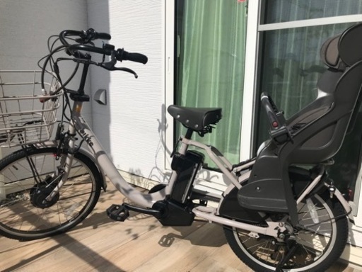 【終了】ブリヂストンビッケモブ電動アシスト付自転車(子ども乗せ)