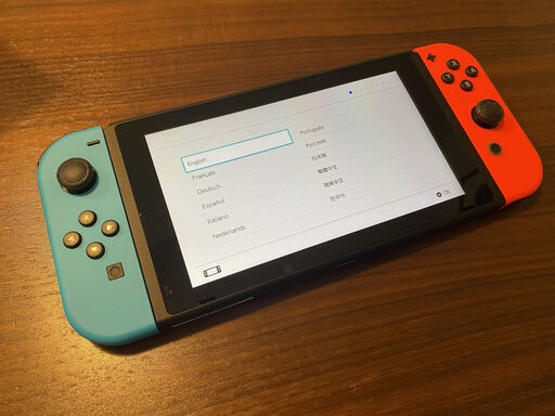 Nintendo Switch本体　ニンテンドースイッチ本体＋備品＋箱（美品）