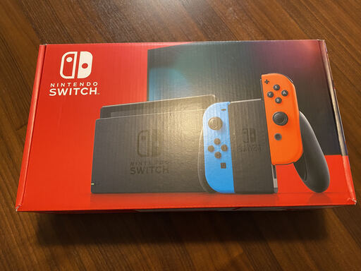 Nintendo Switch本体　ニンテンドースイッチ本体＋備品＋箱（美品）