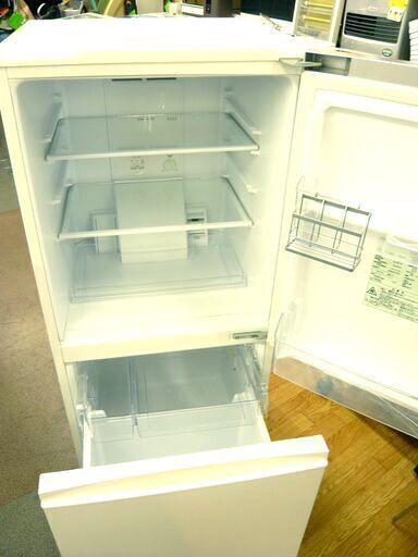 西岡店 冷蔵庫 157L 2016年製 2ドア アクア/AQUA AQR-16E3 ホワイト  