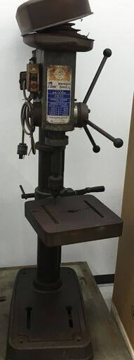 日立 ME-4300 卓上ボール盤 上下と角度を変える部分が動きません。現状中古