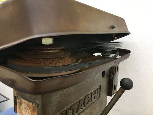 日立 ME-4300 卓上ボール盤 上下と角度を変える部分が動きません。現状中古