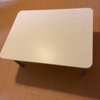 【無料】白色 ローテーブル
