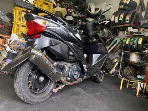 アドレスv125s ロンホイ　カスタム　草加市　ヨシムラ アドレスv125s ロンホイ カスタム 草加市 ヨシムラ