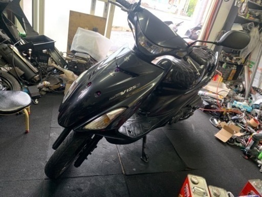 アドレスv125s ロンホイ　カスタム　草加市　ヨシムラ