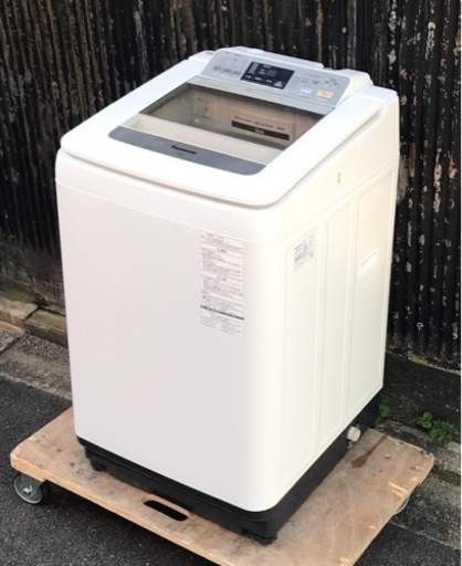 値下げしました❗️Panasonic パナソニック 8.0kg洗濯機 NA-FA80H1-N