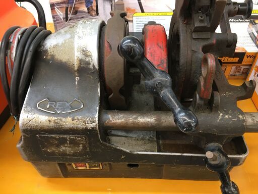 REX レッキス 型不明 ねじ切り機 中古品