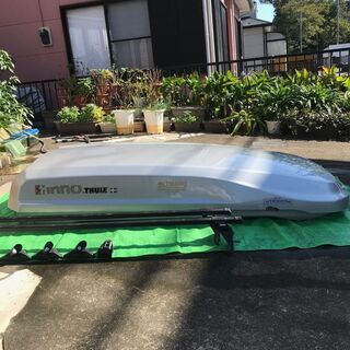 INNO大型ルーフキャリア BR440 リッジトランクワイド美品 inno BR440-BK ルーフボックス リッジトランクワイド ブラック innoshop.jp