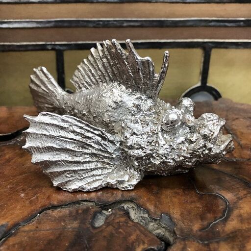 超歓迎 オブジェのオコゼ 虎魚 おこぜ 置物 Www Marinemastertrailers Com