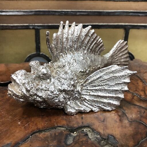 超歓迎 オブジェのオコゼ 虎魚 おこぜ 置物 Www Marinemastertrailers Com