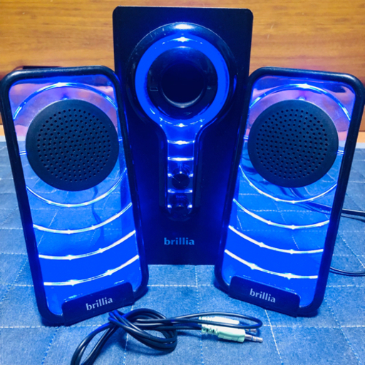 光る重低音スピーカー 2 1chスピーカーシステム Esp 009 にしょ 押切のその他の中古あげます 譲ります ジモティーで不用品の処分