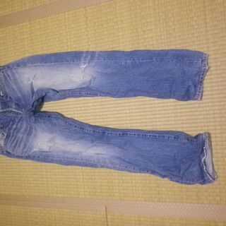 リーバイス  LEVI'S　501　W32　L32　ダメージジーンズ