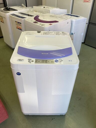 【リサイクルショップ　ピカソ　小松原】National　全自動洗濯機 NA-F45M9　2008年製★5908★
