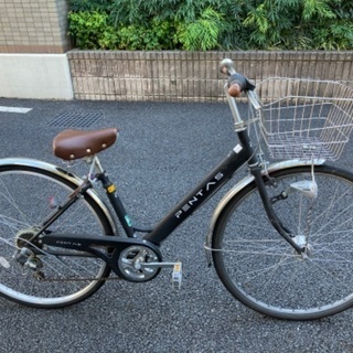 取引完了【10/31限定】6段ギア付き自転車