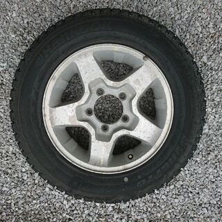 ジムニーで 純正ホイール ・ スタッドレス 【中古】 4本セット