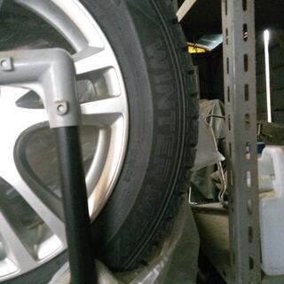 【値下げ⤵️ほぼ新品】スタッドレスタイヤ&ホイル4本setフリード用