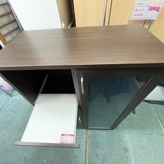 リサイクルサービス八光 田上店 配達・設置OK】ダークブラウン木目調 