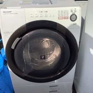 【格安】シャープ 6.0kg ドラム式洗濯乾燥機　リサイクルショ...