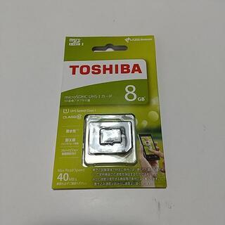 TOSHIBA  microSDHC UHS-I カード　８GB...