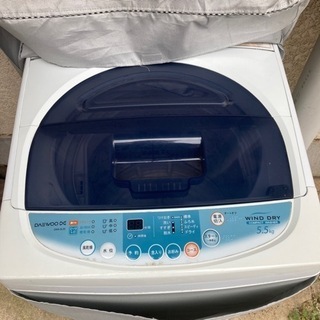 ダイウー 全自動洗濯機 DWA-SL55 11/6受付締切