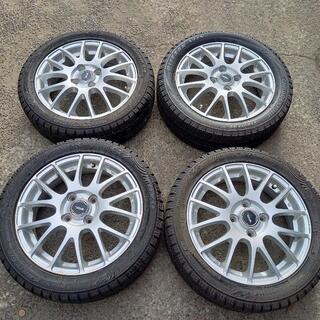 【Y】スノータイヤ　スタッドレス　15インチ　PC100  4.5J