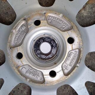 【Y】スノータイヤ　スタッドレス　15インチ　PC100  4.5J