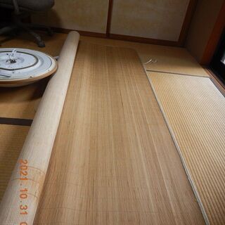 竹製カーペット　２ｍ×２ｍ　無料