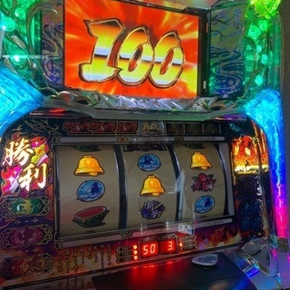 戦国嵐　スロット　実機