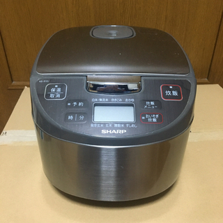 SHARP KS-S10J-S 2016年製　ジャー炊飯器