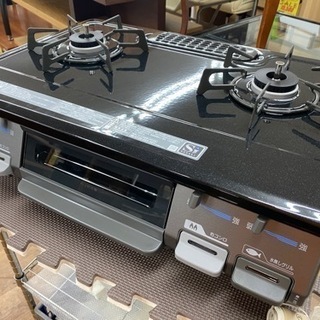 USED【Rinnai】ガスコンロ　2021年製品　都市ガス用 I485 美品！Rinnai都市ガス用コンロ 8.1kw
