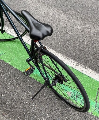 ド ボワイヤージュ クロスバイク 自転車 グリーン DE VOYAGE 700×25