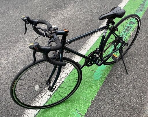 ド ボワイヤージュ　クロスバイク　自転車　グリーン　DE VOYAGE　700×25