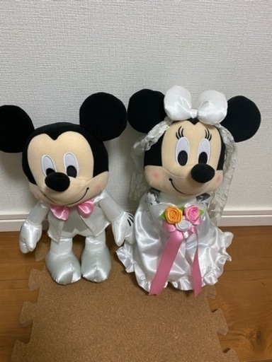ウェディングミッキー ミニーぬいぐるみ ぽんちゃん 横浜の生活雑貨の中古あげます 譲ります ジモティーで不用品の処分