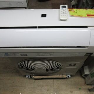 K02557 シャープ 中古エアコン 主に6畳用 冷2.2kw／暖2.5kw