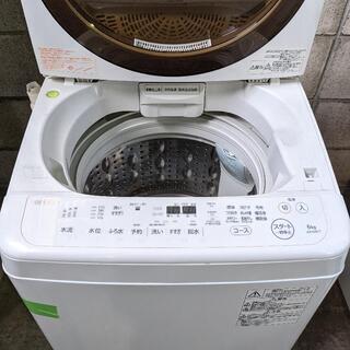 1031-2 TOSHIBA(東芝) ZABOON AW-6D6 洗濯機 2017年製 6kg