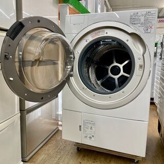 再2】 美品【 TOSHIBA 】東芝 洗濯11.0㎏/乾燥7.0㎏ ドラム式洗濯機