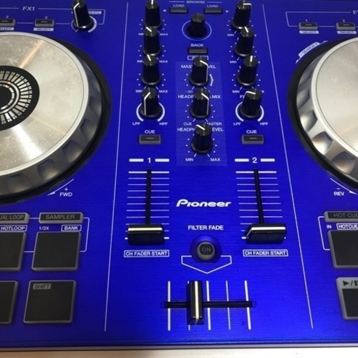 5863 Pioneer DJコントローラー DDJ-SB3 限定ブルーモデル 美品