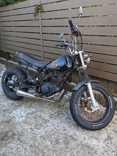 ヤマハ TW200 カスタム スカチェーン