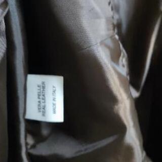 イタリア製革ジャン(ほぼ未使用)