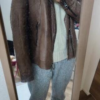 イタリア製革ジャン(ほぼ未使用)