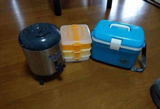 保冷キーパー お弁当箱 三段 クーラーボックス のもと 宮崎神宮の食器の中古あげます 譲ります ジモティーで不用品の処分