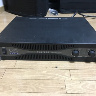 【ネット決済】QSC PLX1202 ステレオパワーアンプ 32...