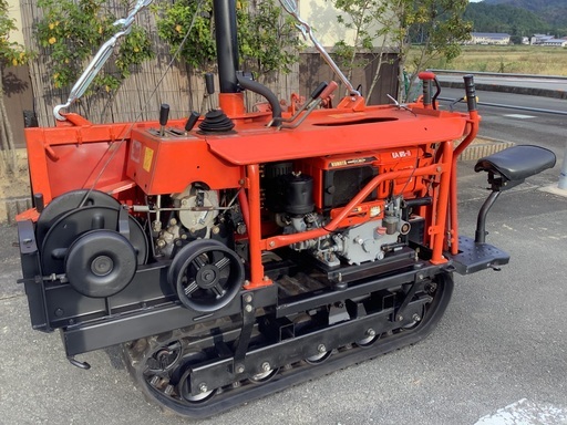 チクスイ・クボタディーゼル林内作業クローラー運搬車・BFY901・ウインチ・林業