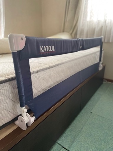 Katoji ポータブルベッドガード めなん 赤羽岩淵のベビー用品 ベビーベッド 家具 の中古あげます 譲ります ジモティーで不用品の処分