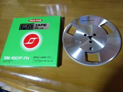 希少！オープンリール用　TDK製メタル7号リールテープセット