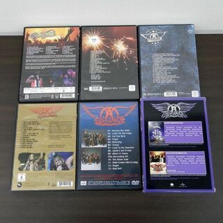 DVD エアロスミス AEROSMITH 6枚セット 輸入版 札幌 西野 - 札幌市