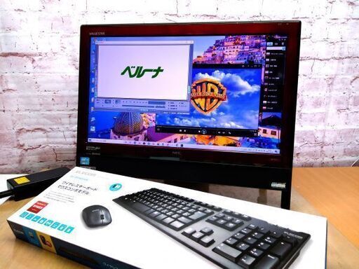 ★完売御礼★【爆速SSD★特典付】NEC VN770/F【21.5型☆爆速Core i7★新品 SSD 512GB★メモリ 8GB】最新OS, MS Office, Blu-ray, Wi-Fi