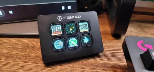 受け取り者決定‼️streamdexk　mini6ボタン美品中古(引き取り限定)